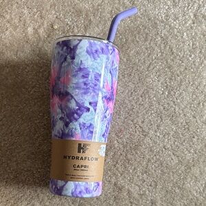 HydraFlow Capri 30oz Purple Pink Marble Tumbler